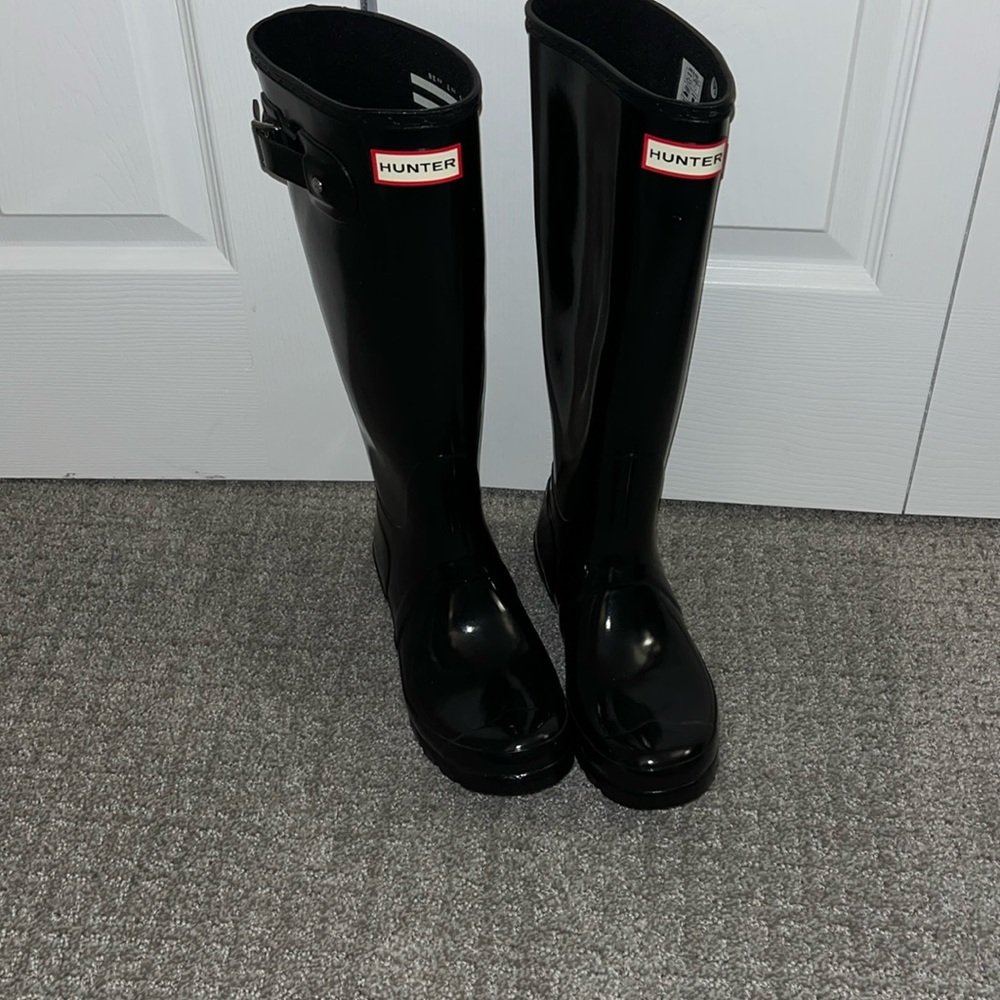 Original Hunter Talk Gloss Rain Boots